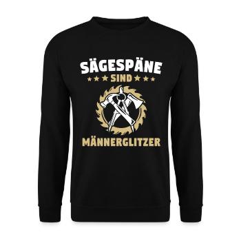 Zimmermann Zimmerer - Unisex Pullover - Schwarz - Vorne - Alina (178cm) & Michal (187cm)