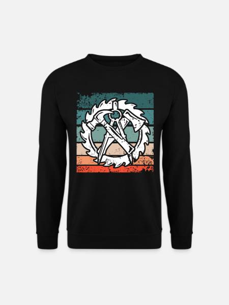 Zimmermann Sayings Carpenter - Unisex Sweatshirt - black