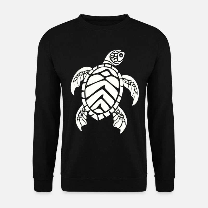 Meeresschildkröte - Unisex Pullover - Schwarz