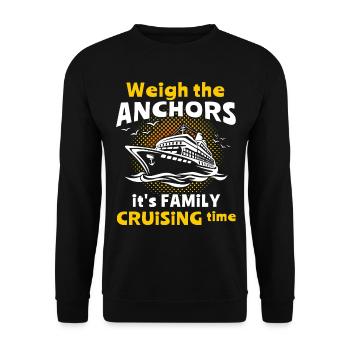 Croisière Voyage en mer en famille Croisière en famille - Sweat-shirt Unisexe - noir - Devant - Alina (178cm) & Michal (187cm)