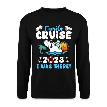 Croisière 2023 Bateau de croisière - Sweat-shirt Unisexe - noir - Devant - Alina (178cm) & Michal (187cm)