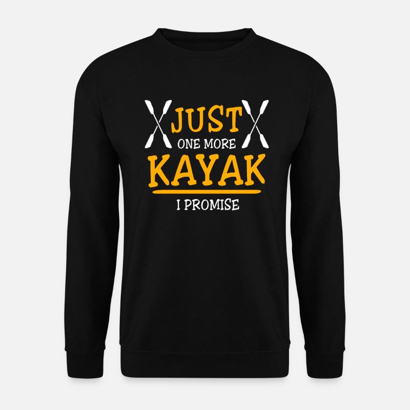 Kayak Kayaking - Unisex Sweatshirt - black