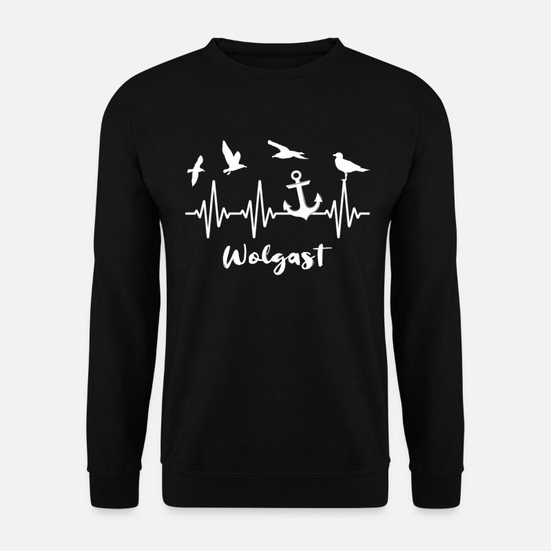 Wolgast ECG Wolgaster - Unisex Sweatshirt - black