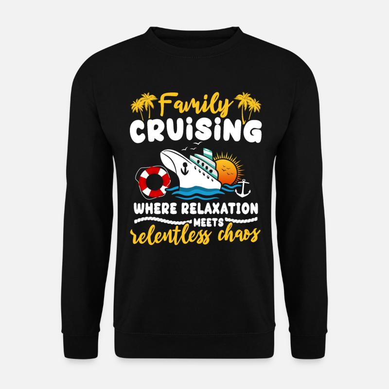 Kreuzfahrt - Unisex Pullover - Schwarz