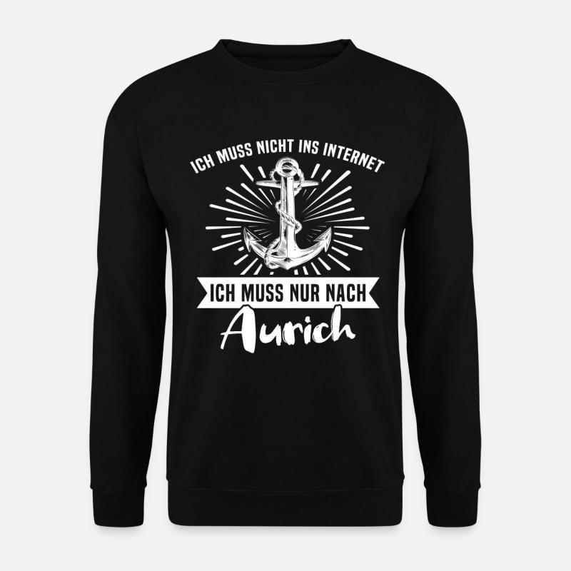 Aurich Auricher - Unisex Pullover - Schwarz