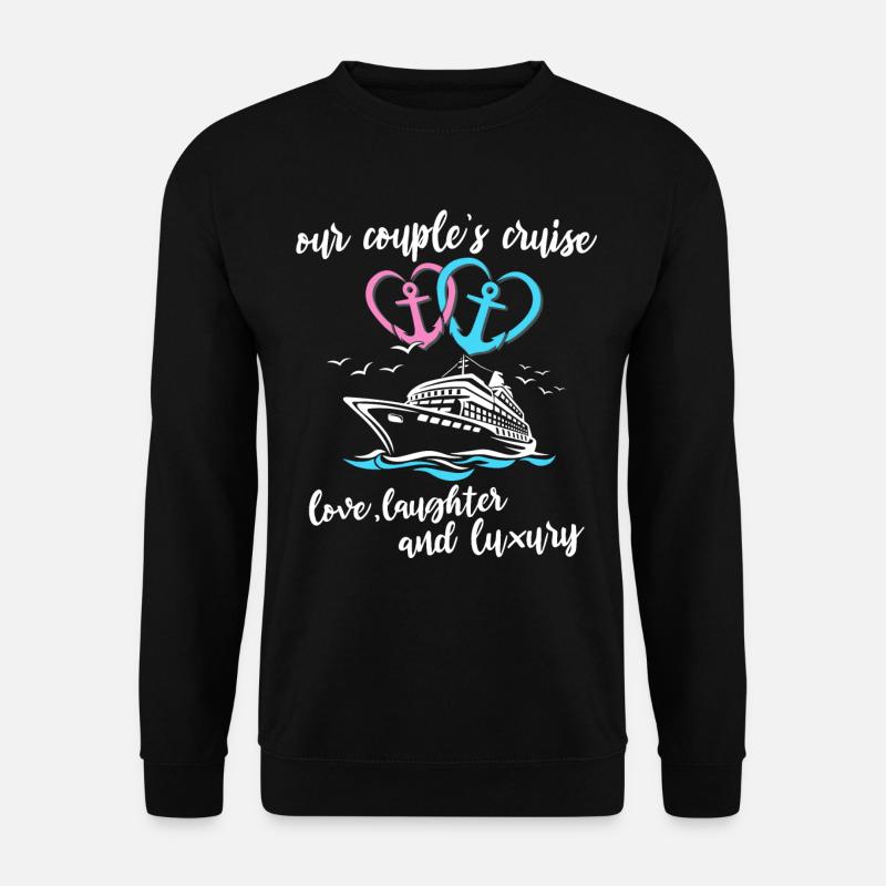 Kreuzfahrt Ehepaar - Unisex Pullover - Schwarz