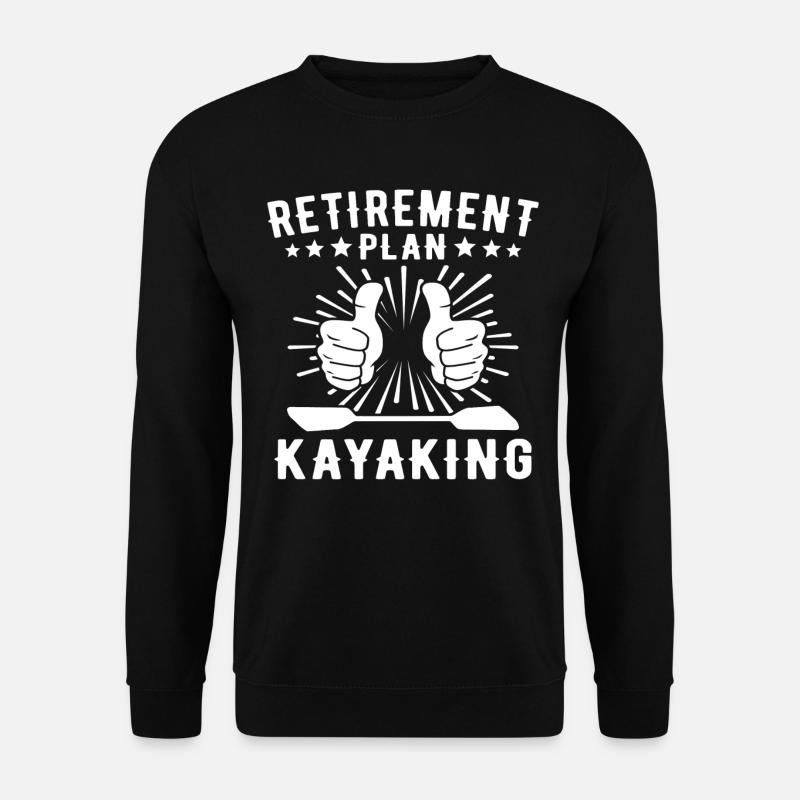 Kayaking Kayak - Unisex Sweatshirt - black