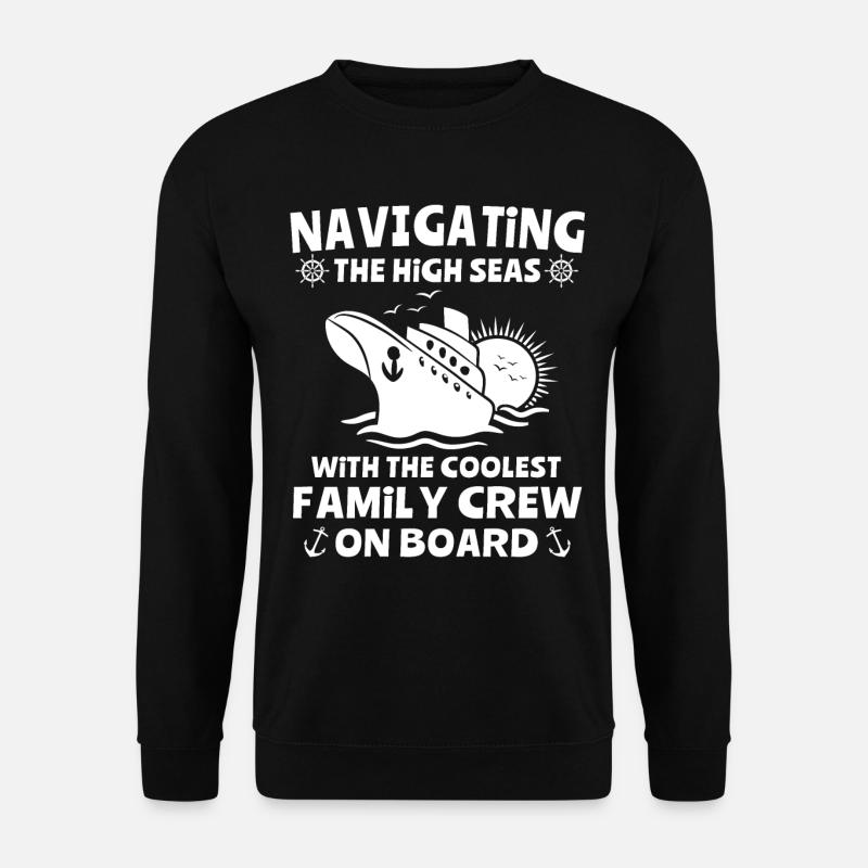 Kreuzfahrt Familie - Unisex Pullover - Schwarz