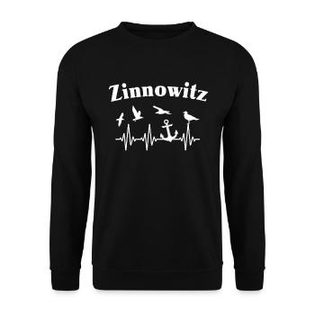 Opérateur d’excavatrice Papa Conducteur d’excavatrice Père - Sweat-shirt Unisexe - noir - Devant - Alina (178cm) & Michal (187cm)