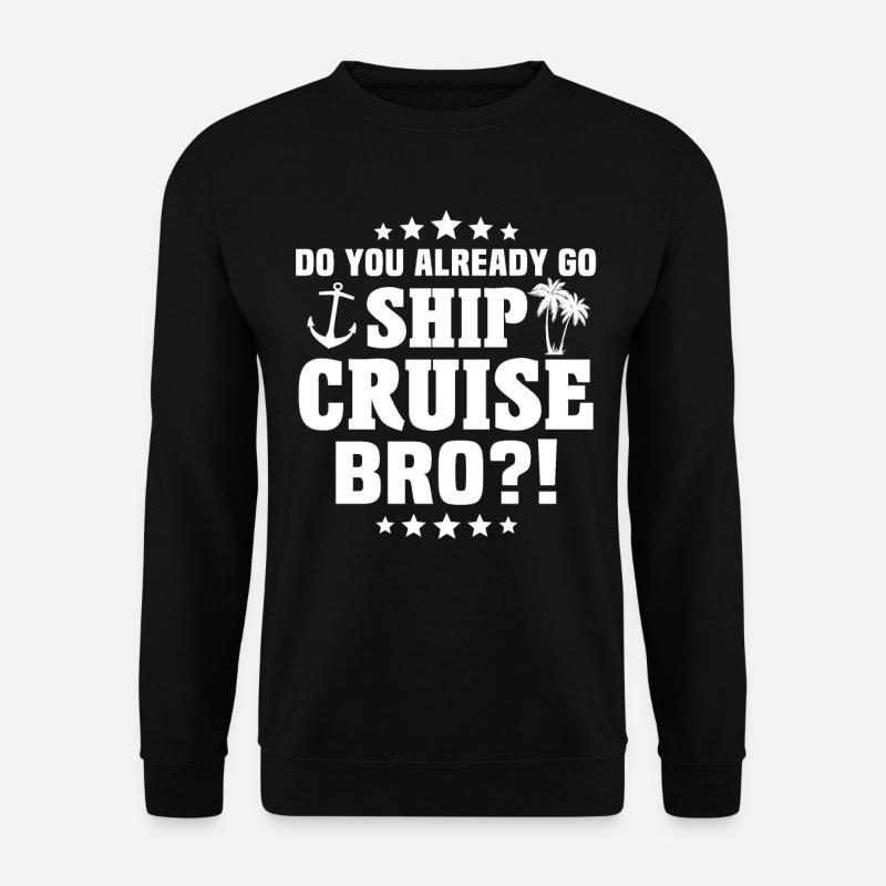 Kreuzfahrturlaub Kreuzfahrt - Unisex Pullover - Schwarz