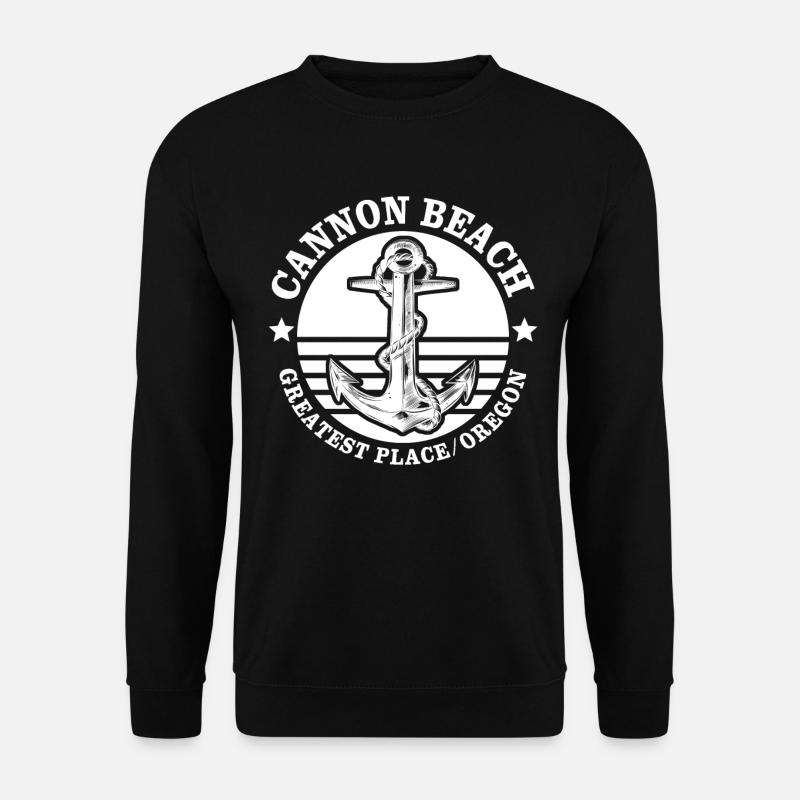 Cannon Beach Oregon - Unisex Sweatshirt - black