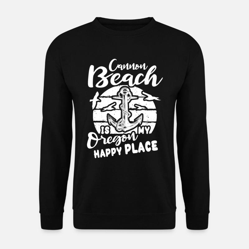 Cannon Beach OR - Unisex Sweatshirt - black
