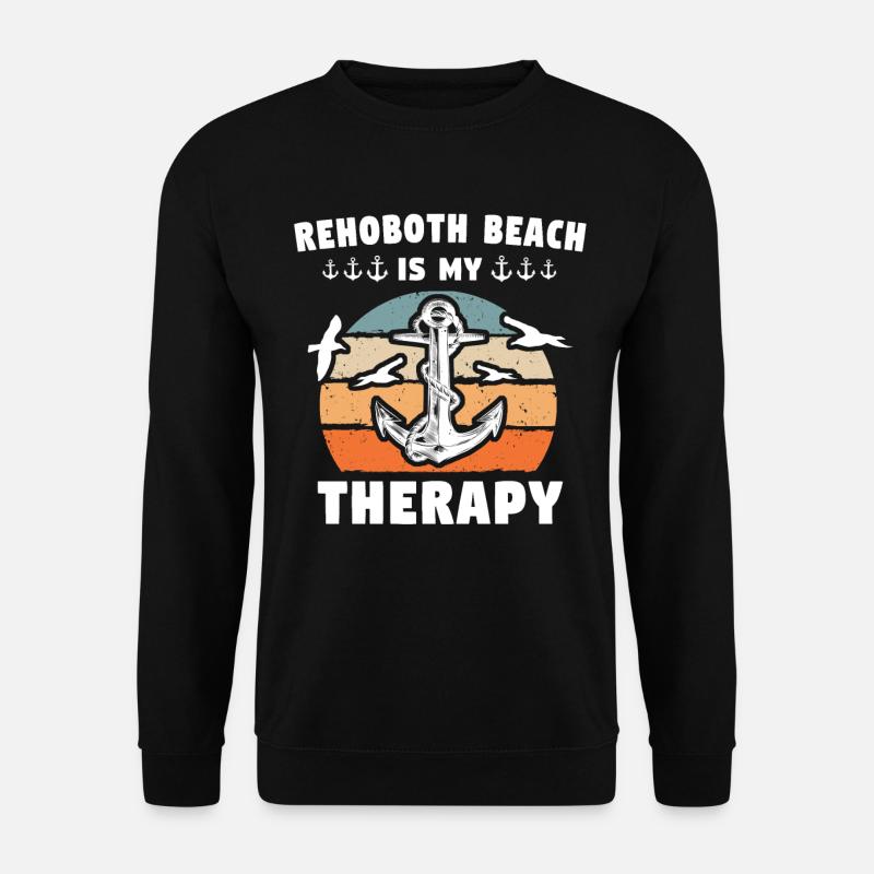 Rehoboth Beach Delaware - Unisex Sweatshirt - black