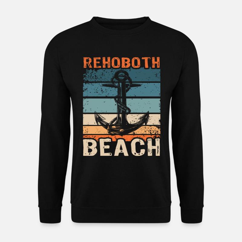 Rehoboth Beach DE - Unisex Sweatshirt - black