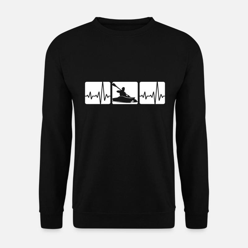 Kayaking ECG - Unisex Sweatshirt - black