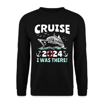 Croisière 2024 Navire de croisière - Sweat-shirt Unisexe - noir - Devant - Alina (178cm) & Michal (187cm)