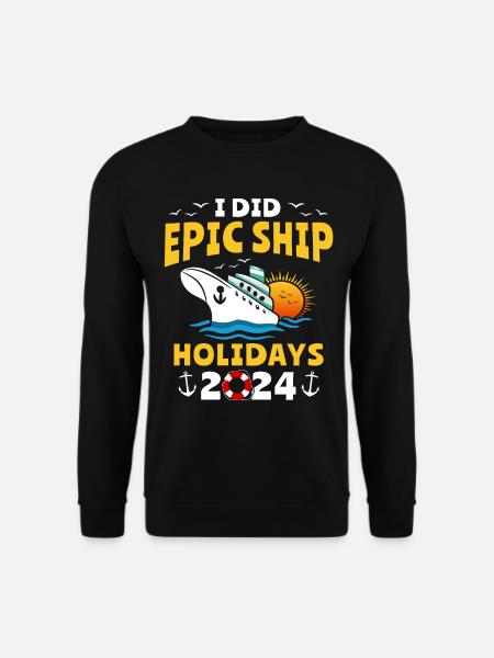 Croisière familiale 2024 - Sweat-shirt Unisexe - noir