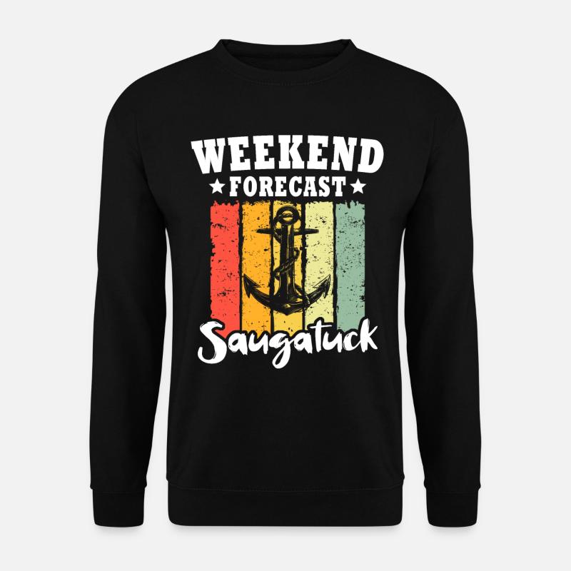 Saugatuck Michigan - Unisex Pullover - Schwarz