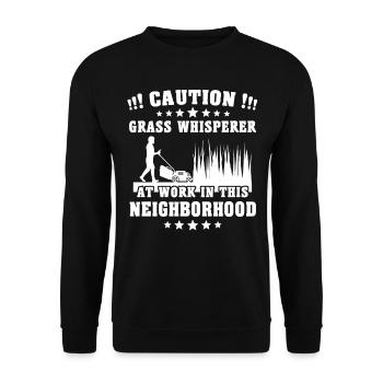 Tondeuse - Sweat-shirt Unisexe - noir - Devant - Alina (178cm) & Michal (187cm)
