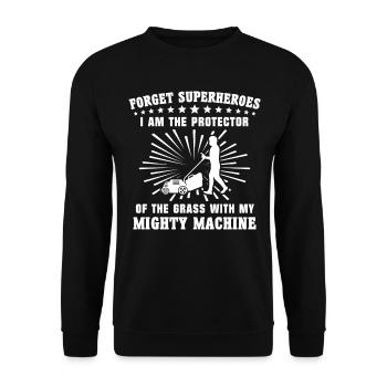 Tondeuse - Sweat-shirt Unisexe - noir - Devant - Alina (178cm) & Michal (187cm)