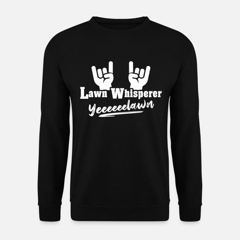 Rasenmäher - Unisex Pullover - Schwarz