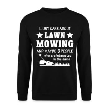 Tondeuse - Sweat-shirt Unisexe - noir - Devant - Alina (178cm) & Michal (187cm)