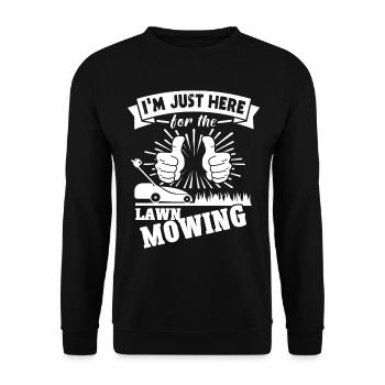 Tondeuse - Sweat-shirt Unisexe - noir - Devant - Alina (178cm) & Michal (187cm)