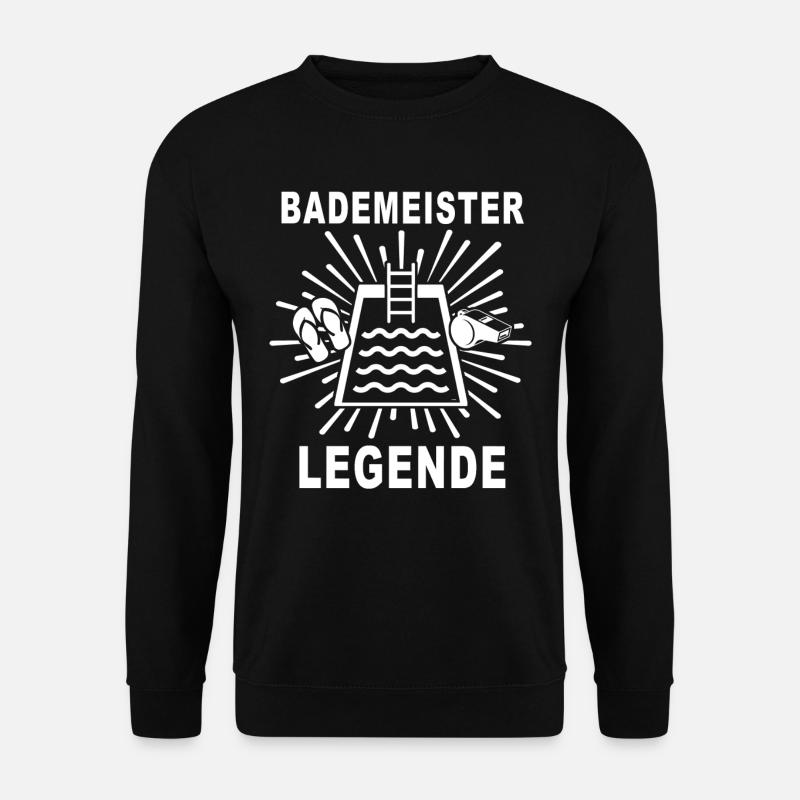 Schwimmmeister - Unisex Pullover - Schwarz