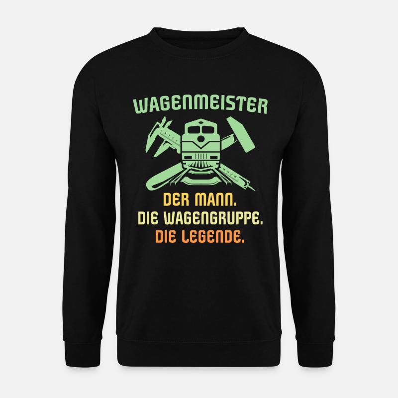 Wagenmeister Männer - Unisex Pullover - Schwarz