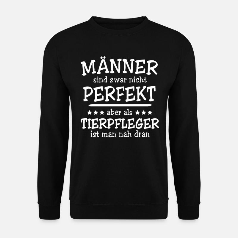 Tierpfleger Männer - Unisex Pullover - Schwarz