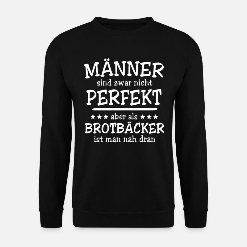 Brotbäcker Männer - Unisex Pullover - Schwarz