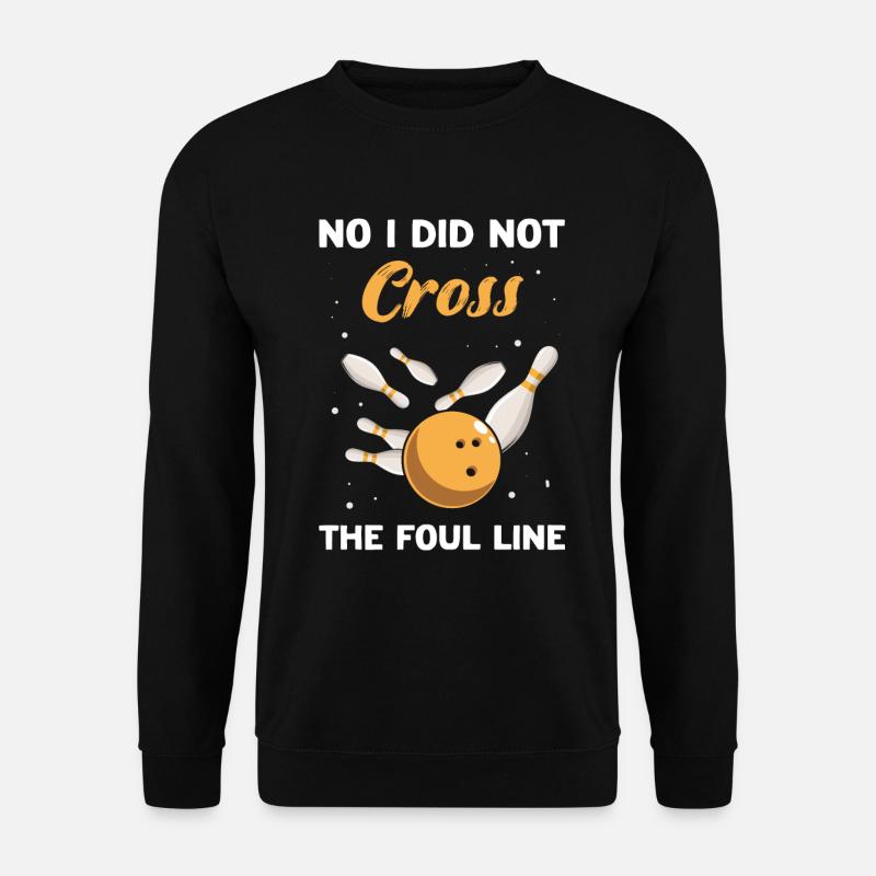 Bowling Player - Unisex Pullover - Schwarz