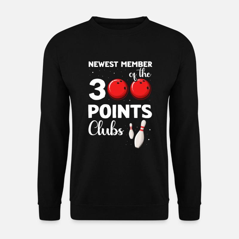 Bowling Player - Unisex Pullover - Schwarz