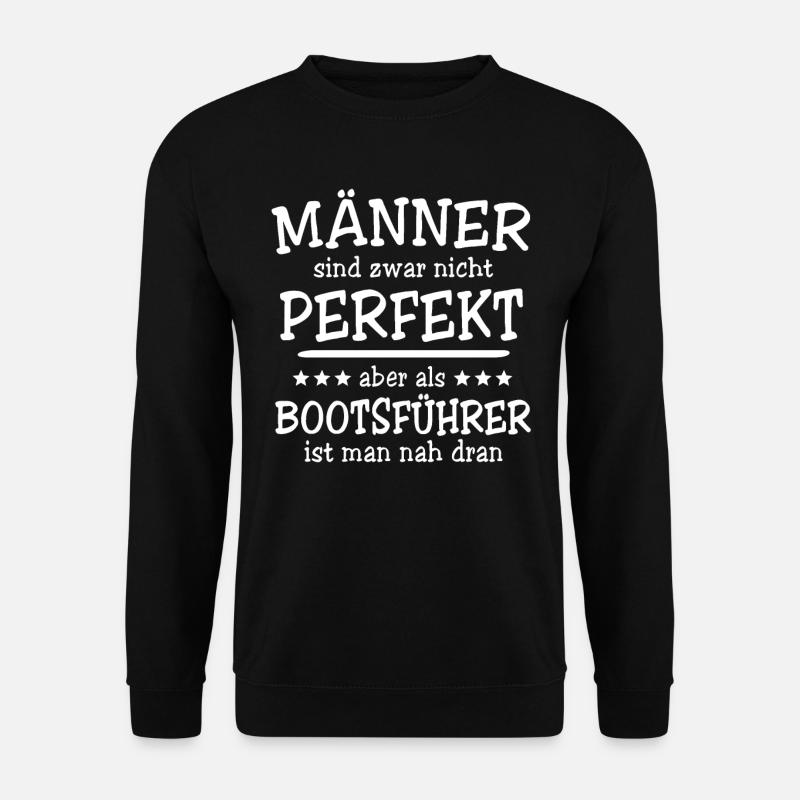 Bootsführer - Unisex Pullover - Schwarz