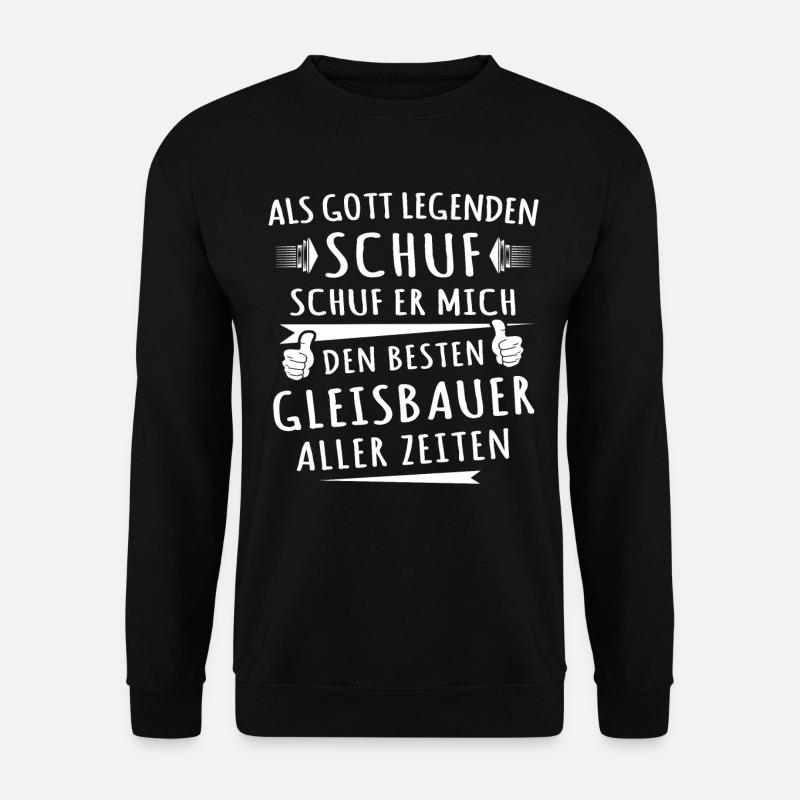 Gleisbauer - Unisex Pullover - Schwarz