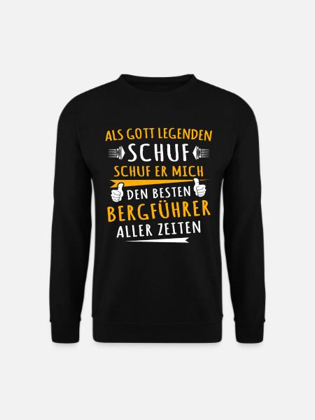 Bergführer - Unisex Pullover - Schwarz
