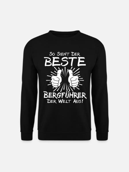 Bester Bergführer - Unisex Pullover - Schwarz