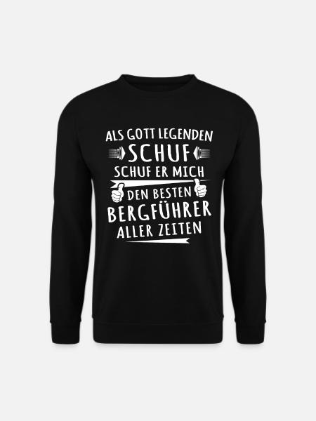 Bergführer - Unisex Pullover - Schwarz