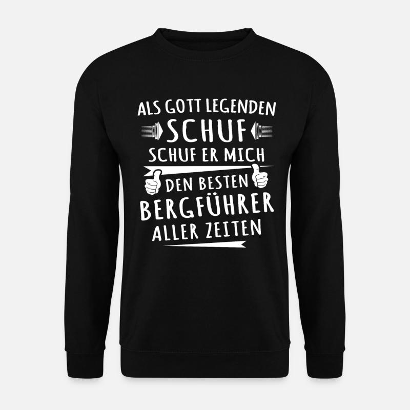 Bergführer - Unisex Pullover - Schwarz
