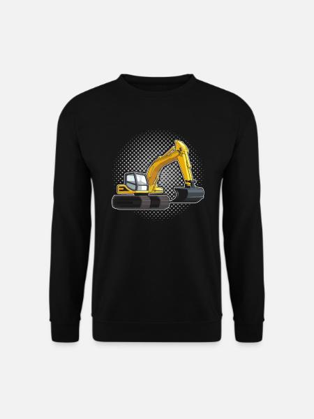 Excavator driver - Unisex Sweatshirt - black