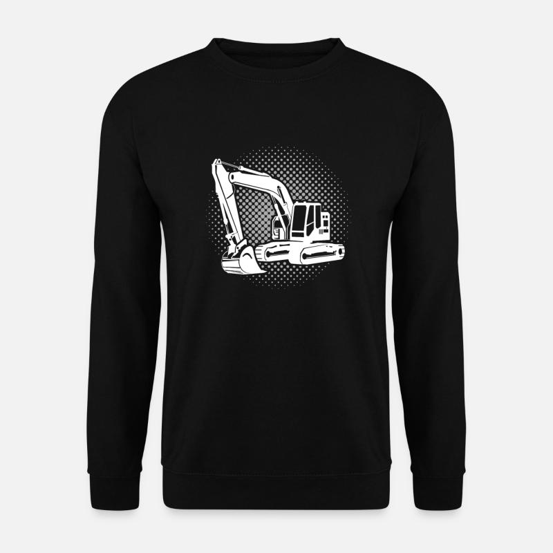 Baggerfuehrer Bagger - Unisex Pullover - Schwarz