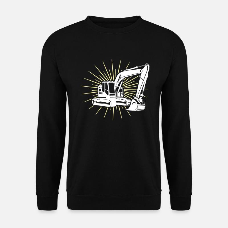 Bagger Baggerfahrer - Unisex Pullover - Schwarz