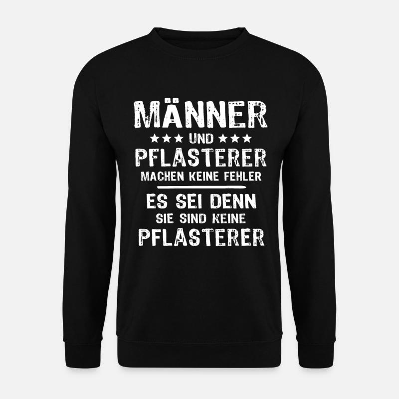 Pflasterer - Unisex Pullover - Schwarz