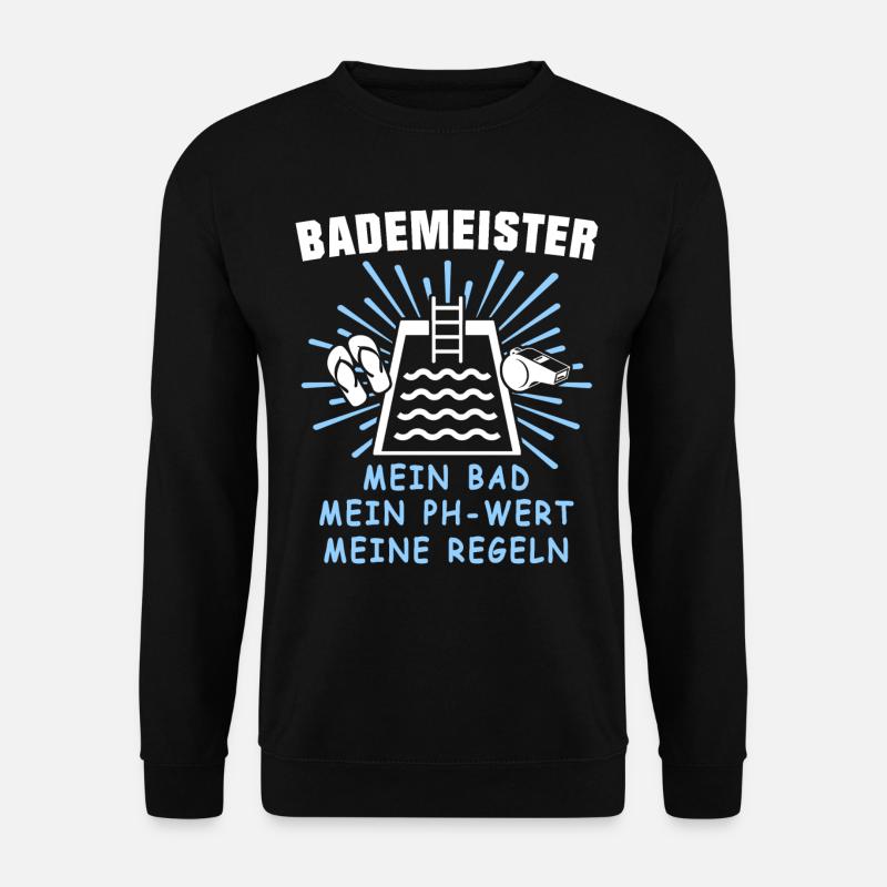Bademeister - Unisex Pullover - Schwarz