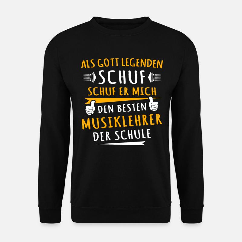 Musiklehrer - Unisex Pullover - Schwarz