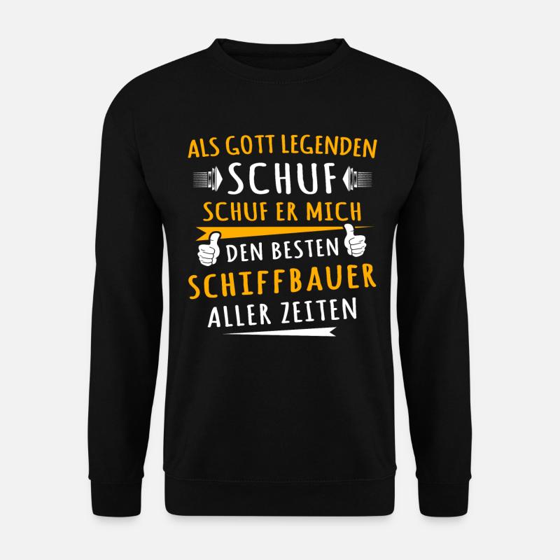 Schiffbauer - Unisex Pullover - Schwarz