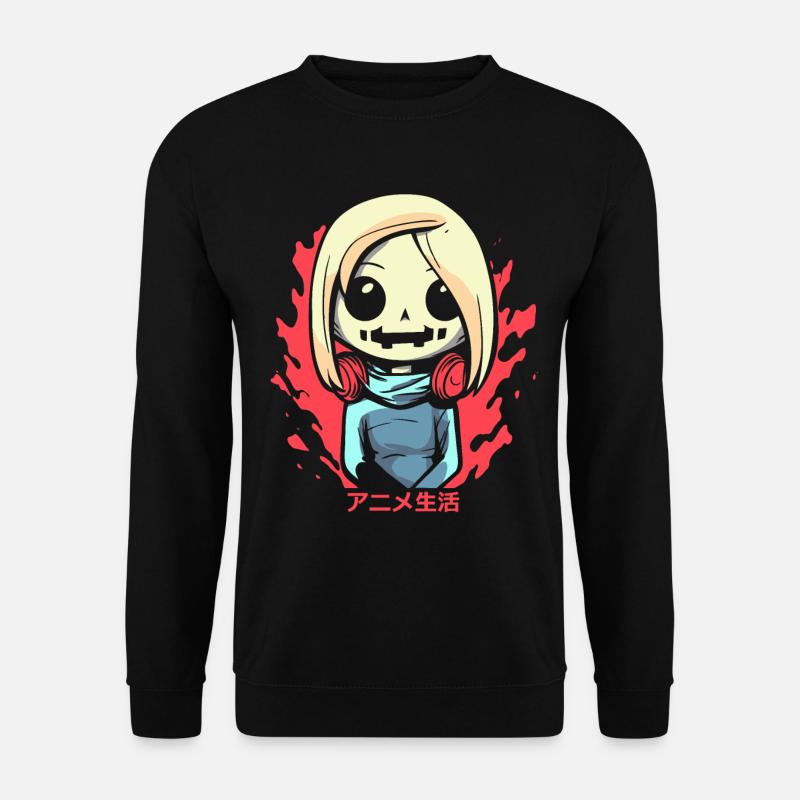 Anime Life: Anime Leben - Unisex Pullover - Schwarz