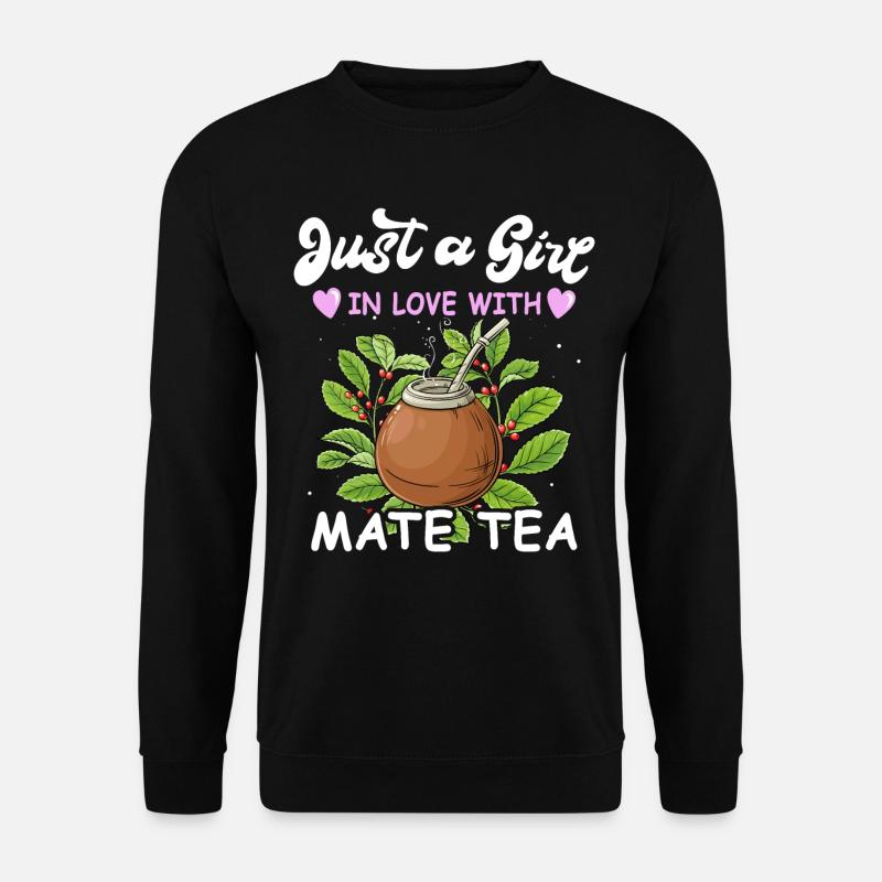 Mate Tee Teetrinker - Unisex Pullover - Schwarz