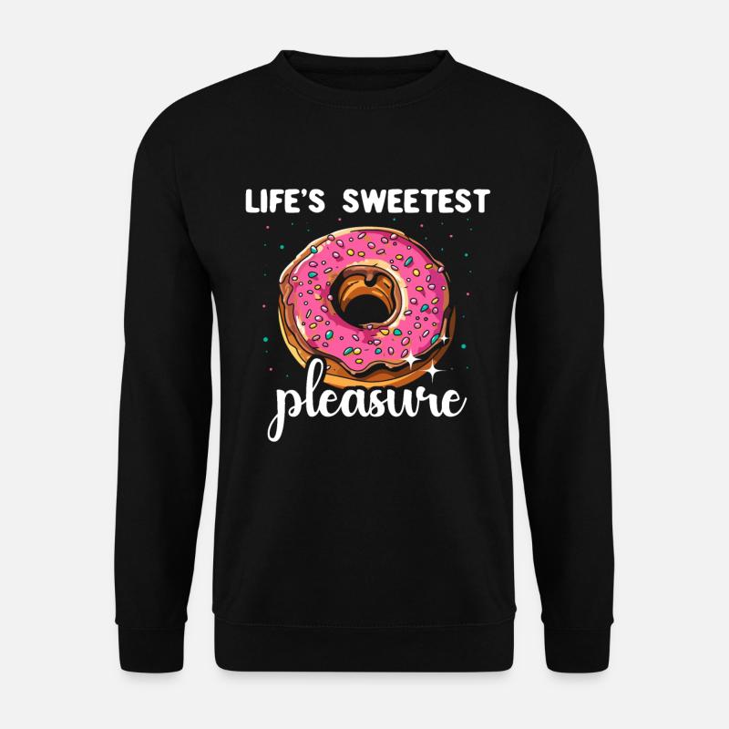 Donut Doughnut - Unisex Pullover - Schwarz