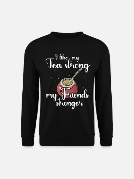 Mate Tee Yerba Teetrinker - Unisex Pullover - Schwarz